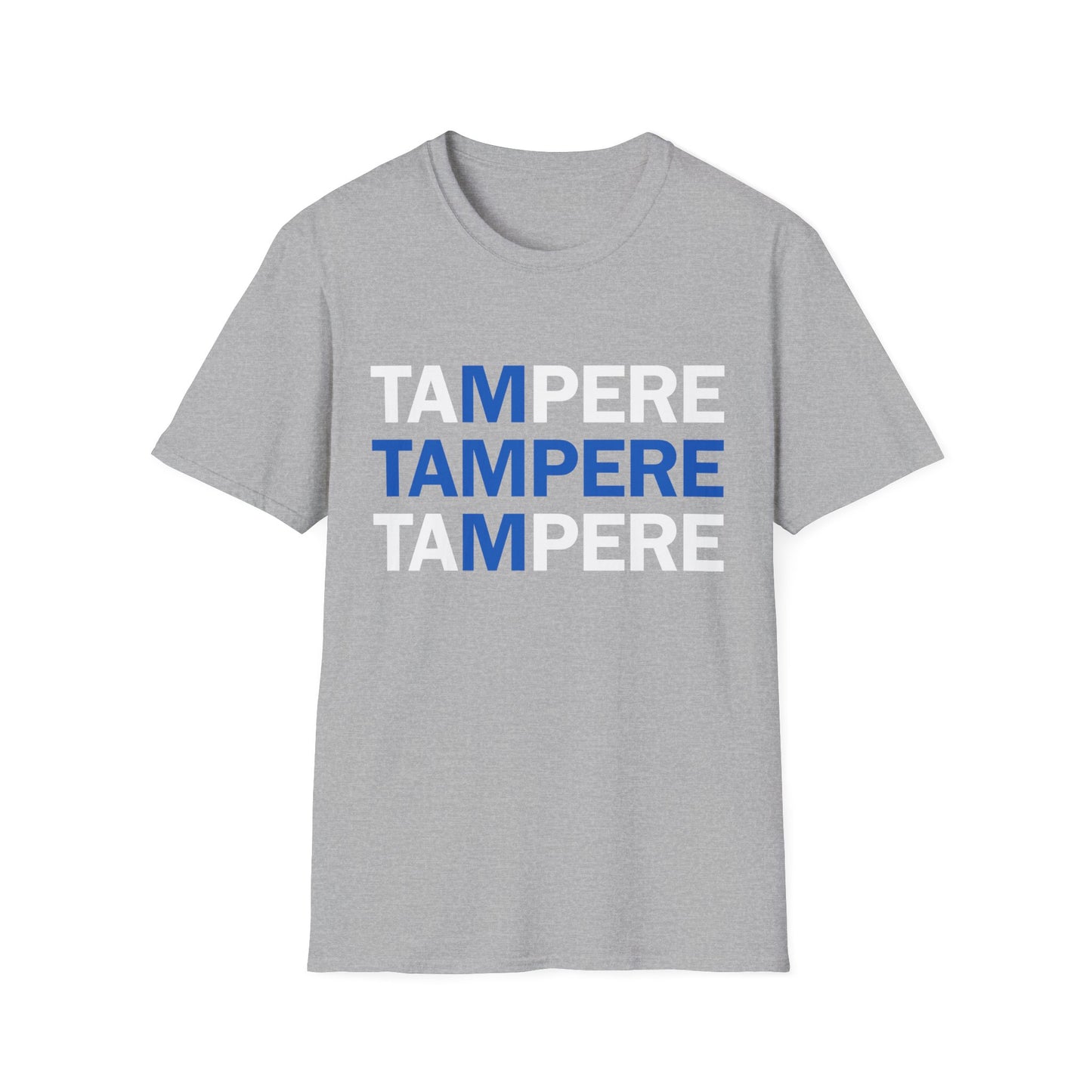 Tampere - Finland flag Unisex T-Shirt