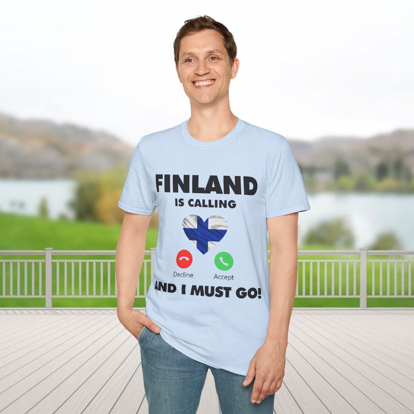 Finland is Calling Unisex T-Shirt