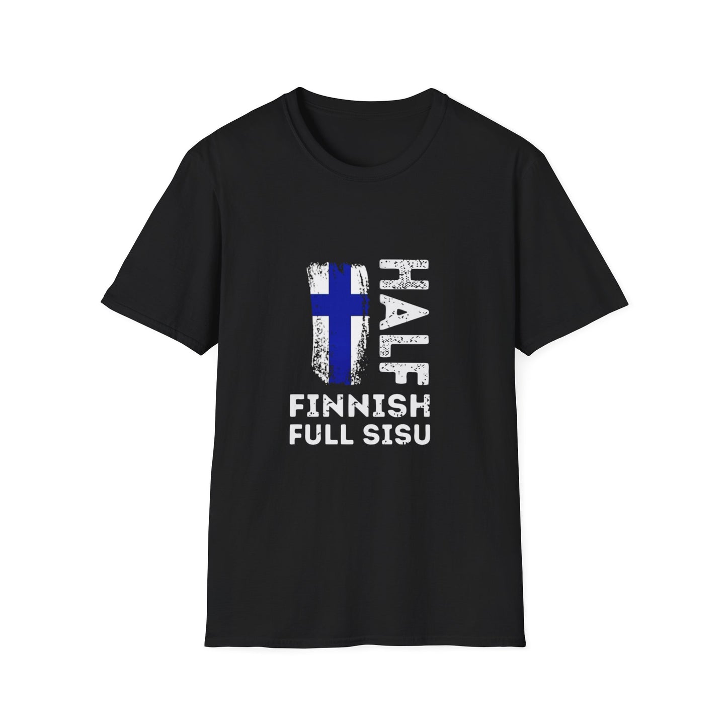 Half Finnish, Full Sisu Unisex T-Shirt