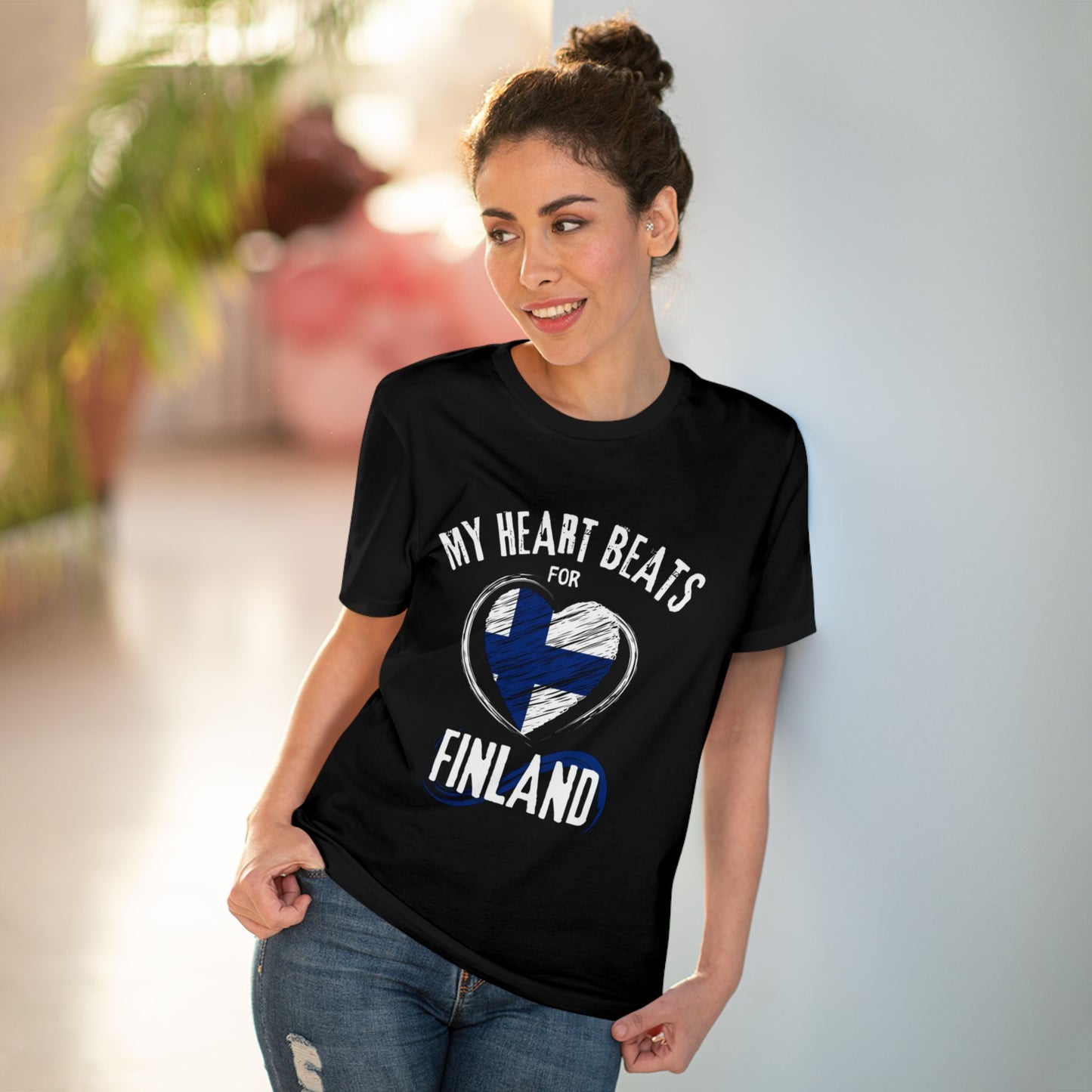 My Heart Beats for Finland Unisex T-shirt