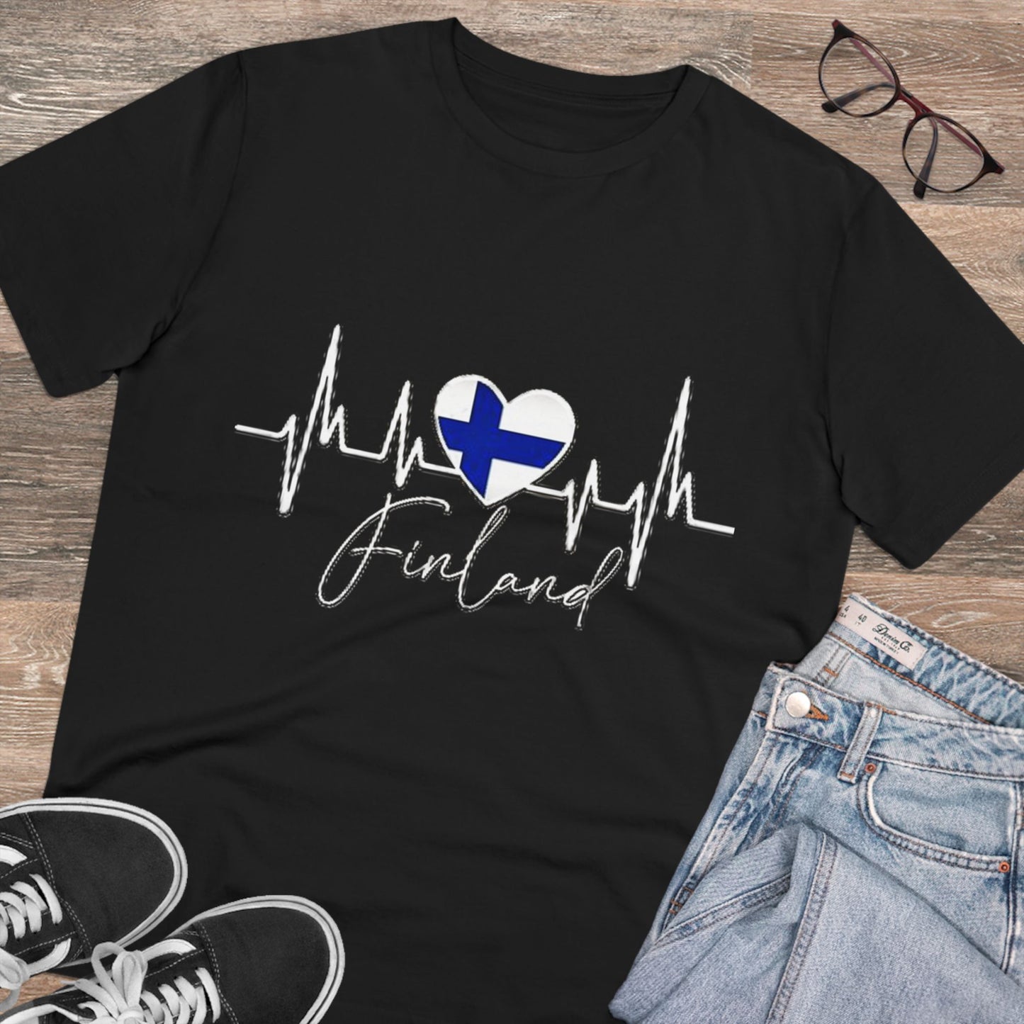 Heartbeat Finland Unisex T-Shirt