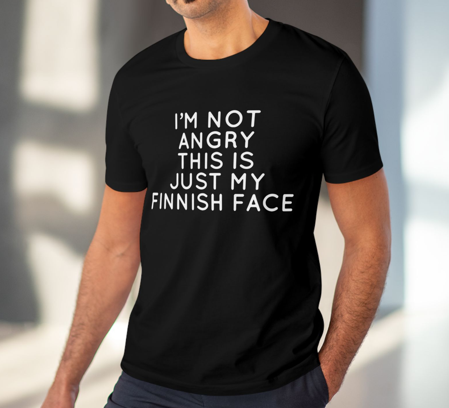 This Is Just My Finnish Face T-Shirt