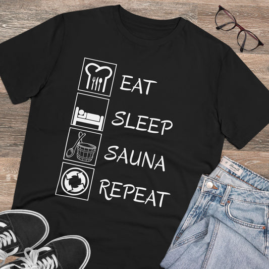 Eat, Sleep, Sauna, Repeat T-Shirt