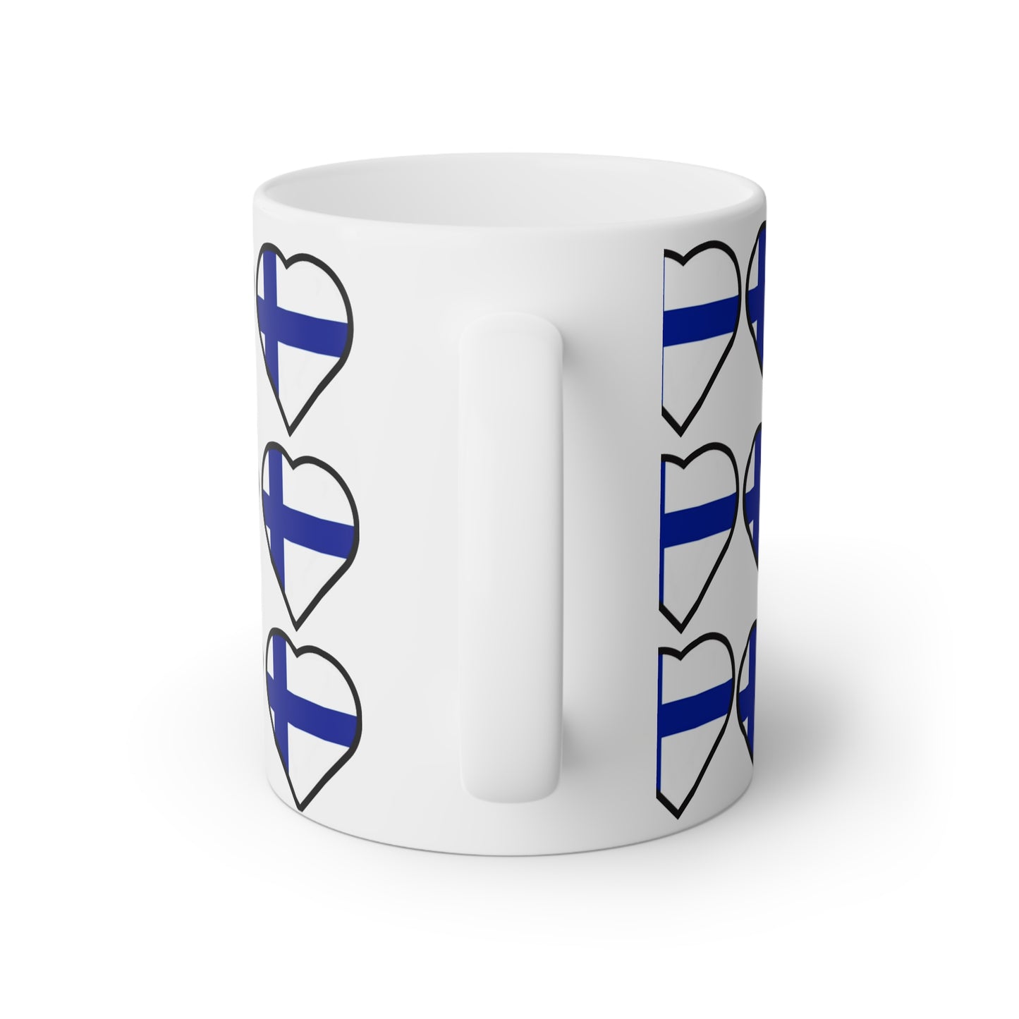 Heart of Finland Mug - 11oz | Pattern Design