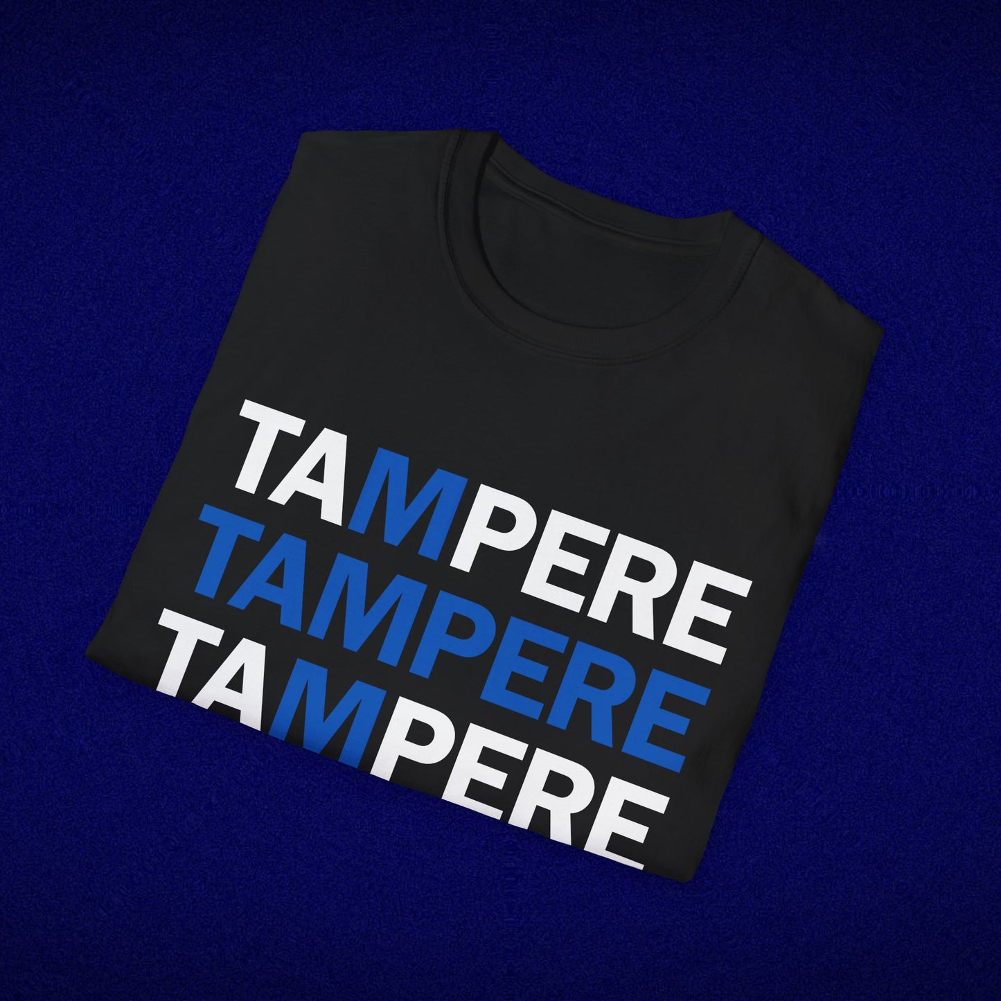 Tampere - Finland flag Unisex T-Shirt