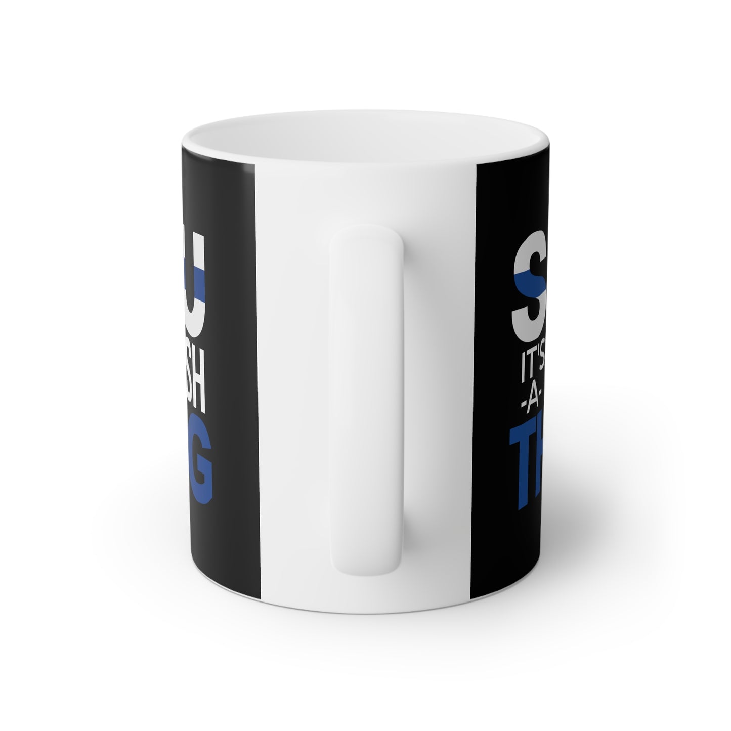 Sisu: It’s a Finnish Thing" – Black Mug, 11oz