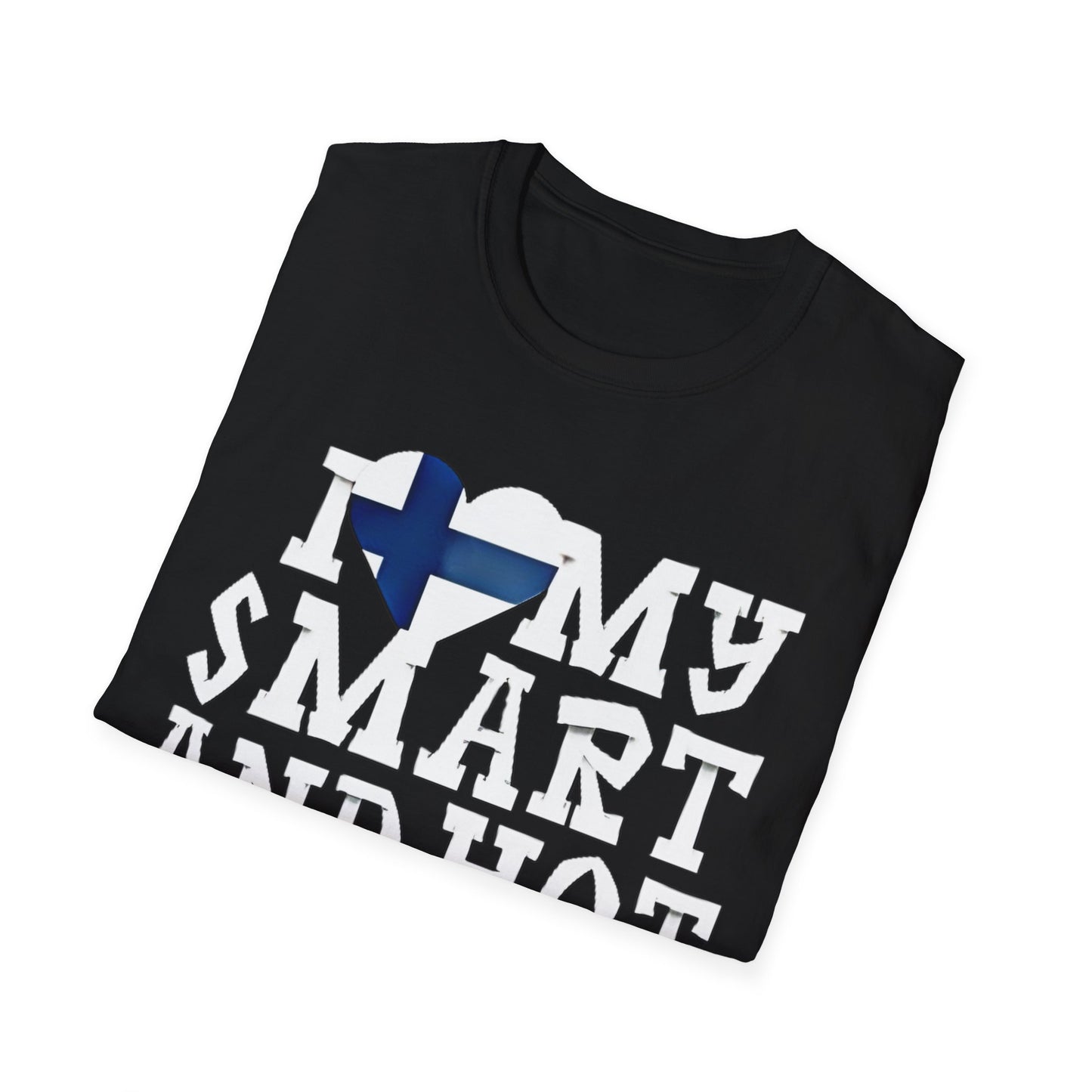 I Love My Smart and Hot Finnish Hubby T-Shirt