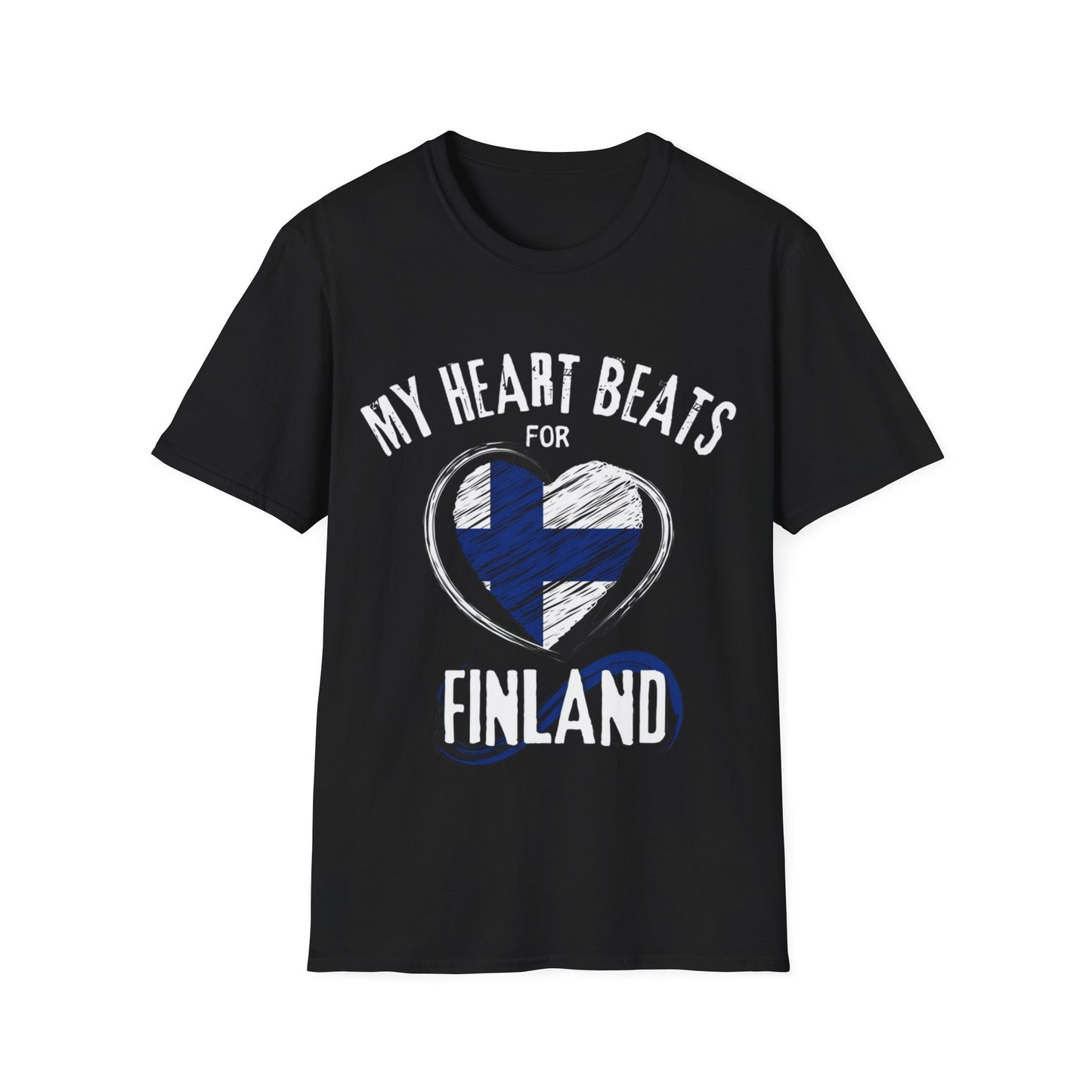 My Heart Beats for Finland Unisex T-shirt