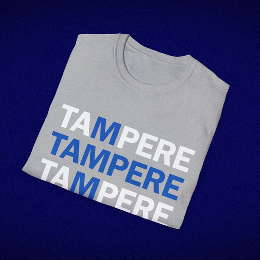 Tampere - Finland flag Unisex T-Shirt