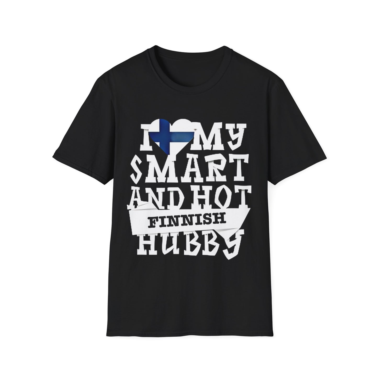 I Love My Smart and Hot Finnish Hubby T-Shirt